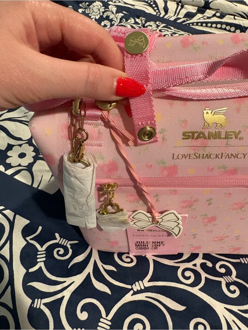 BNWT Stanley x LoveShackFancy
Ibiza Sunset All Day Julienne Mini Cooler - Picture 2 of 7